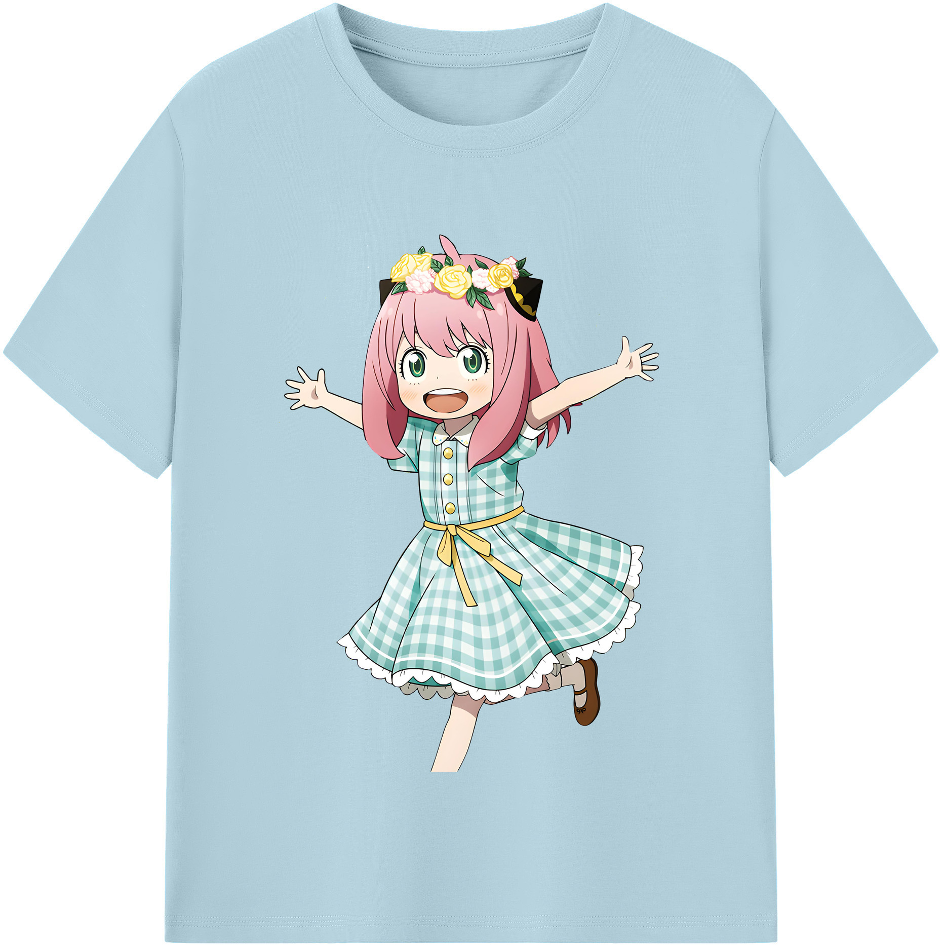 （画像用） SPY×FAMILY间谍家家酒 綿100％半袖Tシャツ（フロントプリント）
